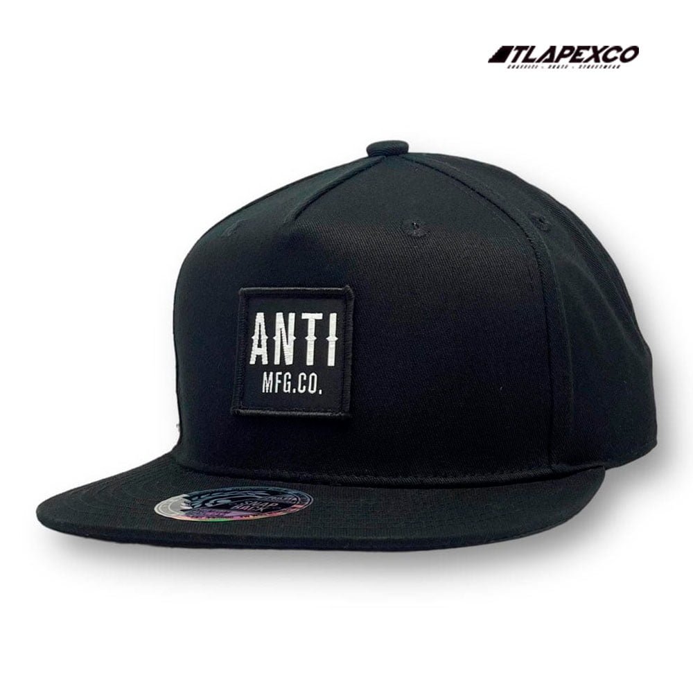 Antifashion Snap Back Mfg Black Tlapexco Mx