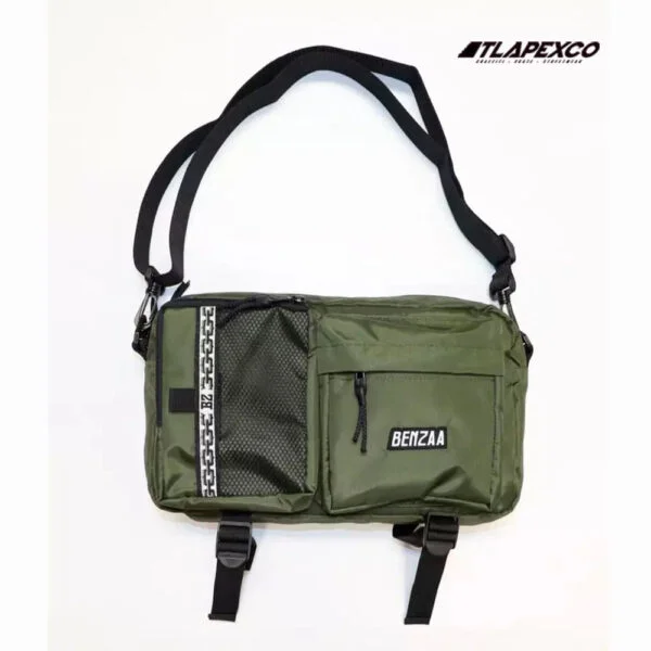 Benzaa maxi shoulder olivo