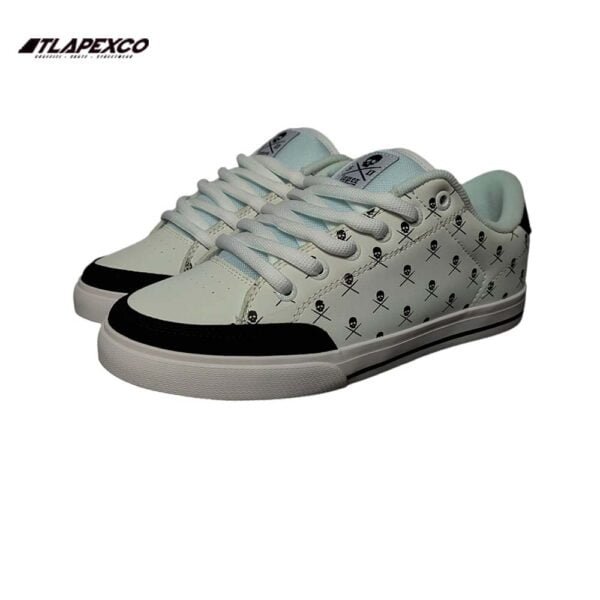 CIRCA TENIS Z4 AL50 WHITE BLACK SKULL