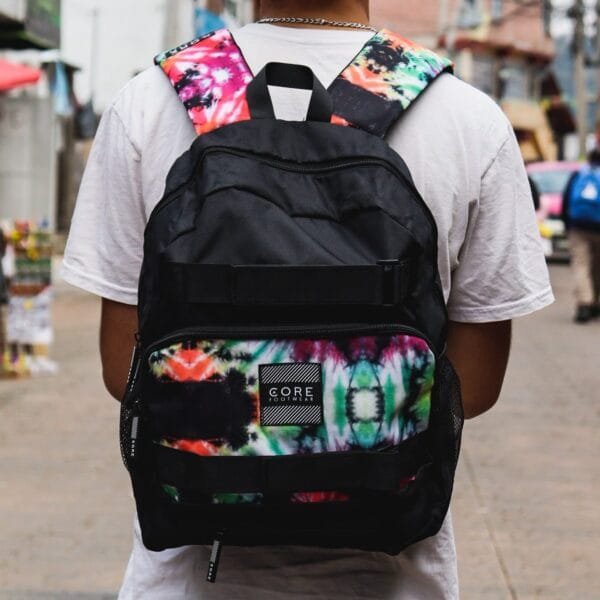 CORE MOCHILA PORTA SKATE NEGRO ACID