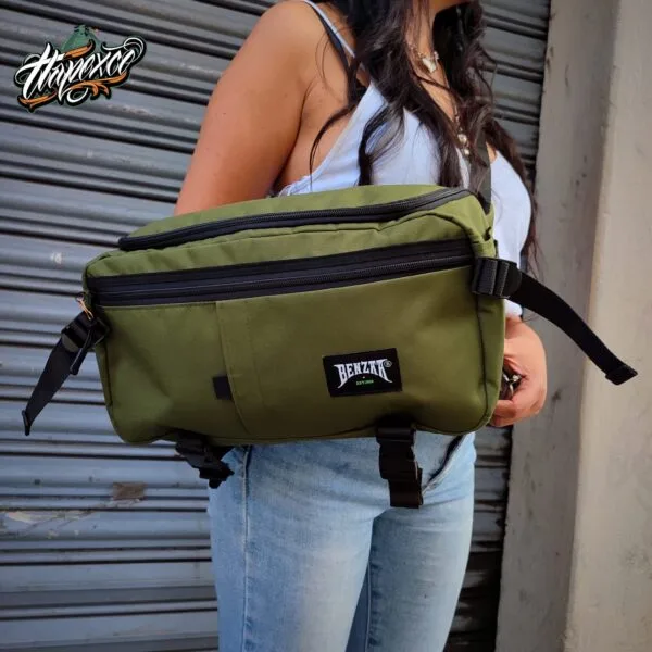 BENZAA CANGURO "JADE" OLIVO