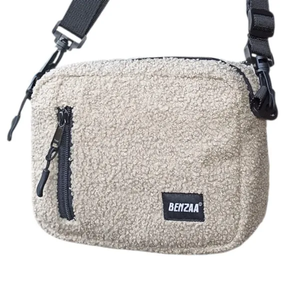 BENZAA SHOULDER BAG "SHEEP" AVENA