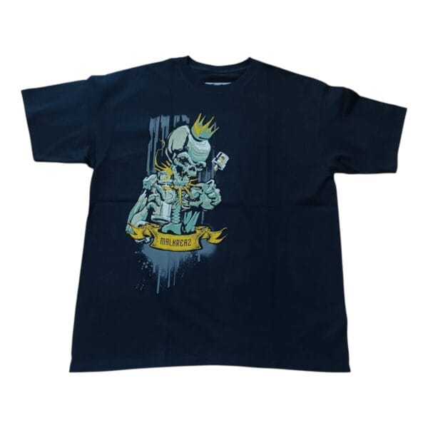 MALKREA2 PLAYERA GRAF SKULL