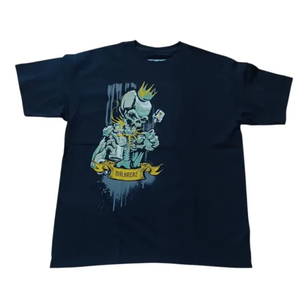 MALKREA2 PLAYERA GRAF SKULL