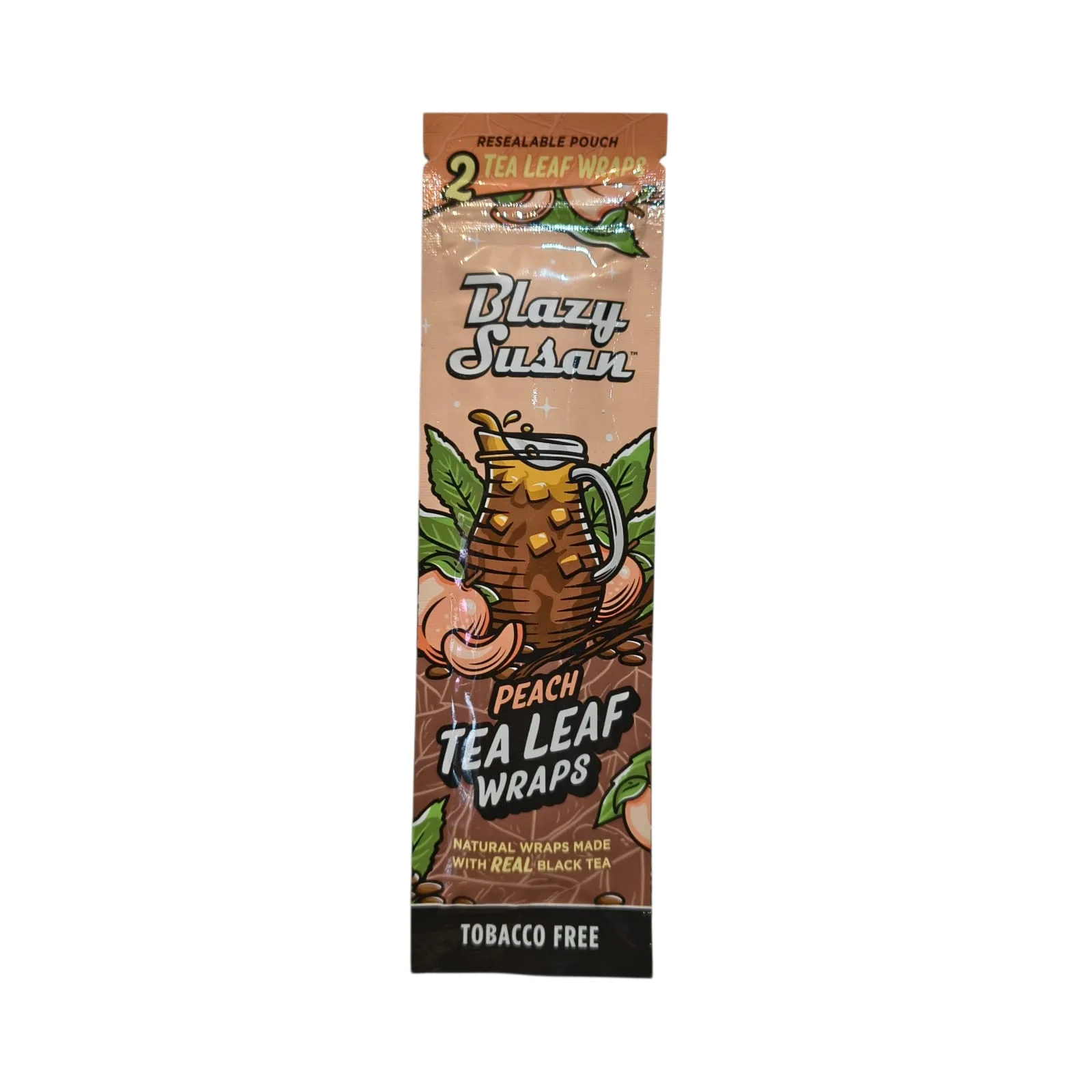 BLAZY SUSAN TEA PEACH WRAPS  BLUNTS