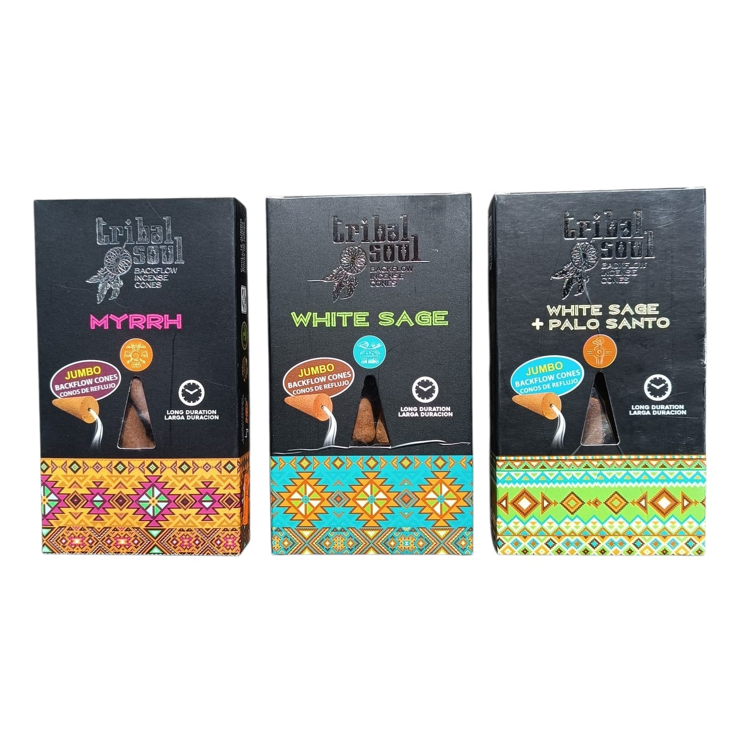TRIBAL SOUL INCIENSO EN CONO BACKFLOW 10 CONOS