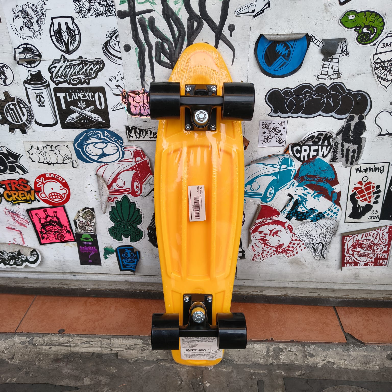BLAZER MINI CRUISER DISEÑO METALICO CUADROS DISTORSIONADOS - Image 6