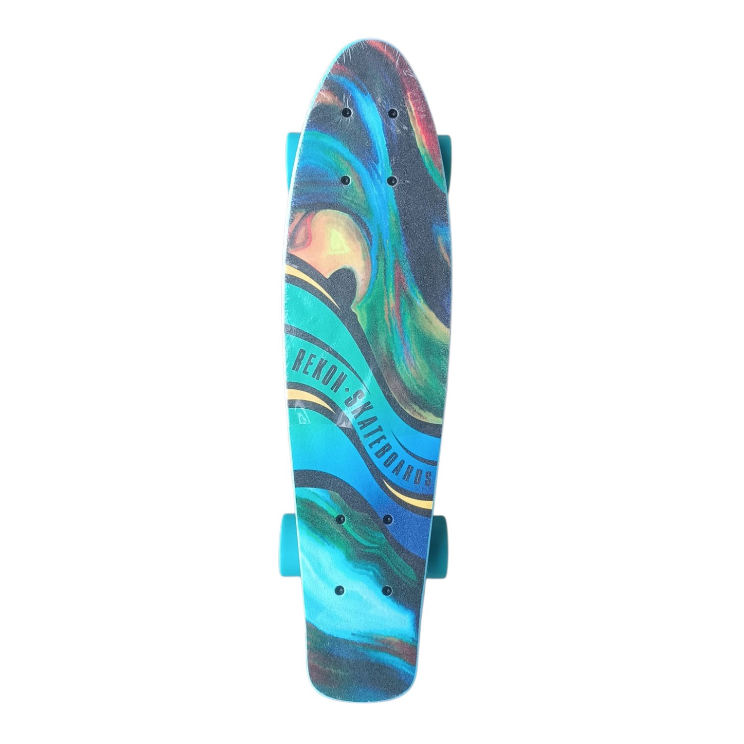 REKON MINI CRUISER CON LIJA DISEÑO PINTURA ROSA/AZUL