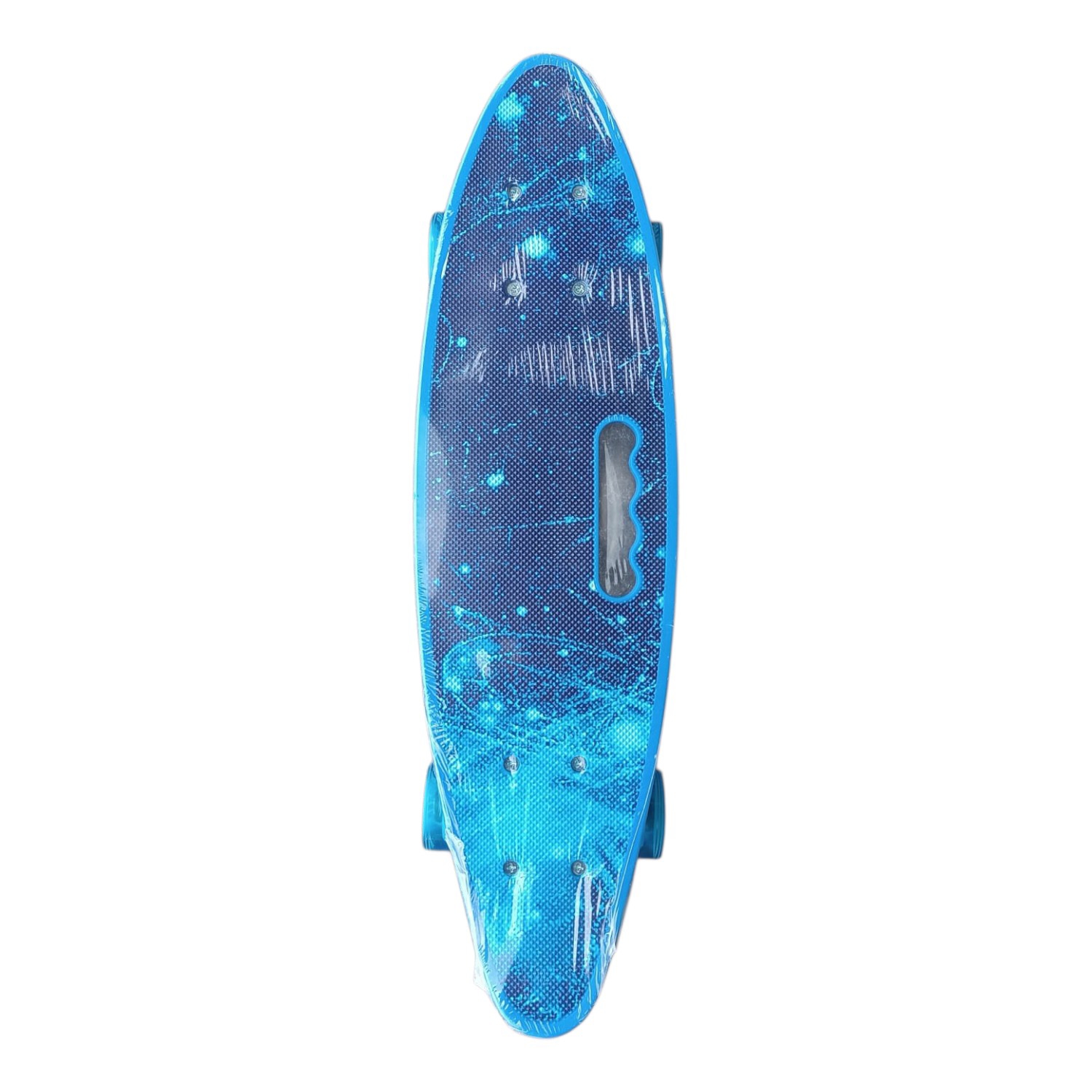 BLAZER MINI CRUISER GALAXIA CON AGARRADERA RUEDA REACTIVA