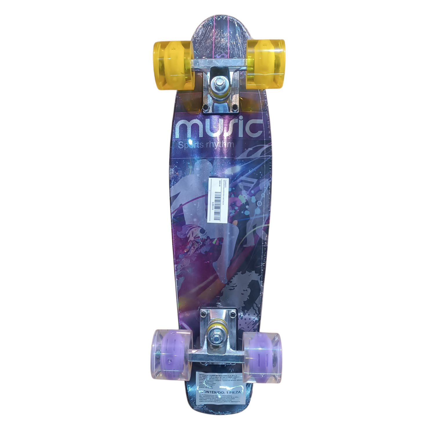 NO LOGO BLAZER MINI CRUISER MUSIC RUEDA REACTIVA - Image 2