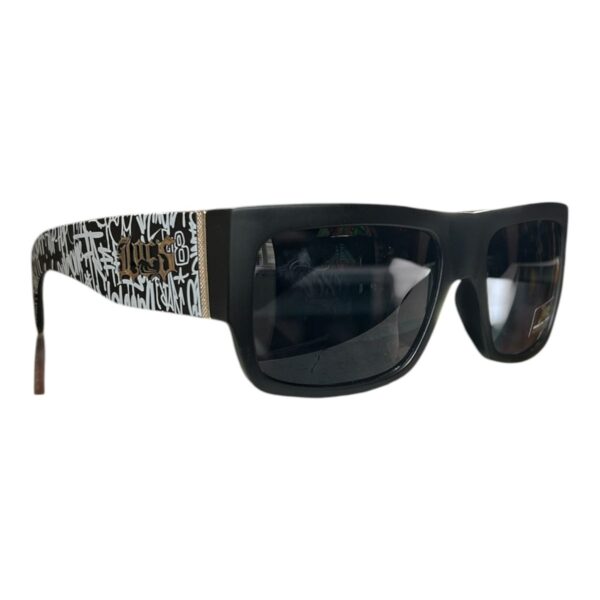 LOCS GAFAS NEGRAS CON DISEÑO GRAFITTI