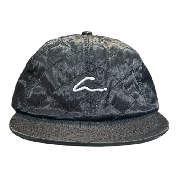 CLASSIC CAPS DAD SATIN NEGRO
