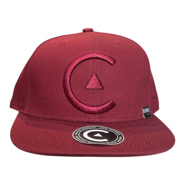CORE SNAP "C" BORDADO FULL VINO