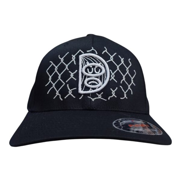 DELITO DAD CAP FLEXFIT NEGRO REJA S-M