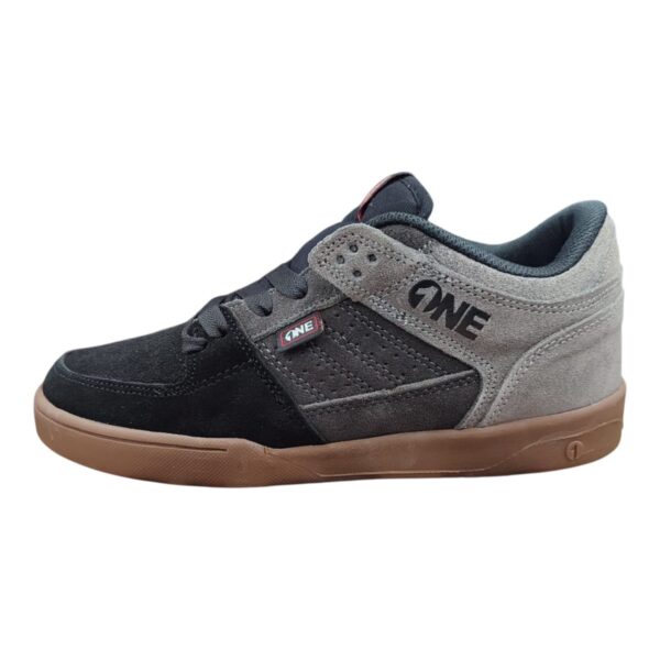 ONE TENIS 411 LOW GREY/BLACK