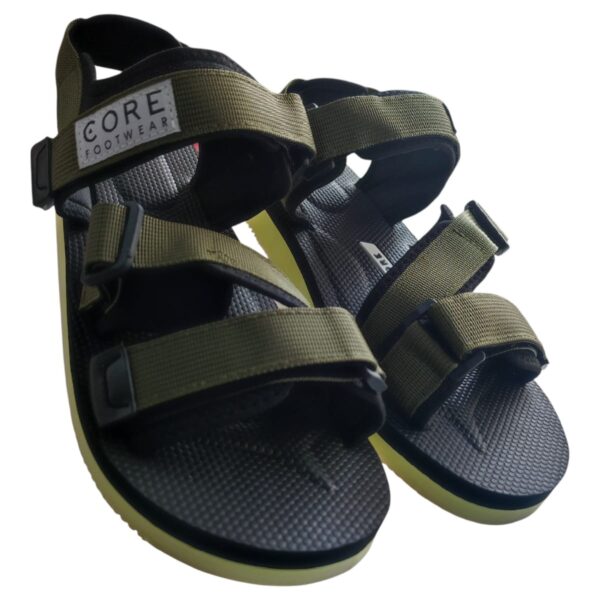 CORE SANDALIAS TEMPER OLIVO/NEGRO