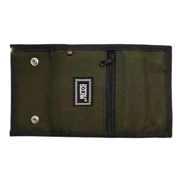 BENZAA CARTERA BROCHE OLIVO