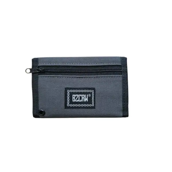 BENZAA CARTERA BROCHE GRIS