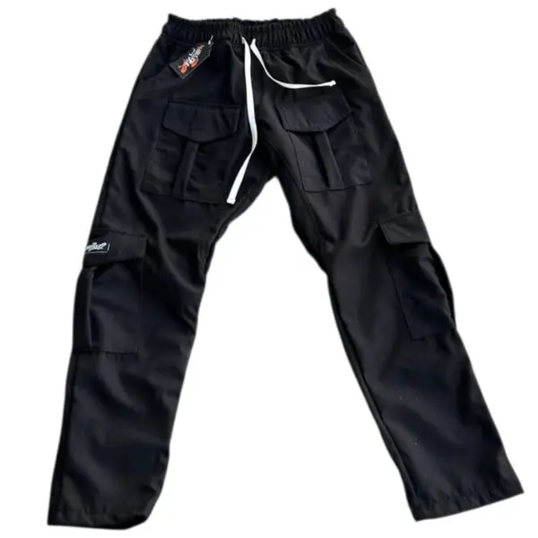 MALKREA2 PANTALON CARGO NEGRO