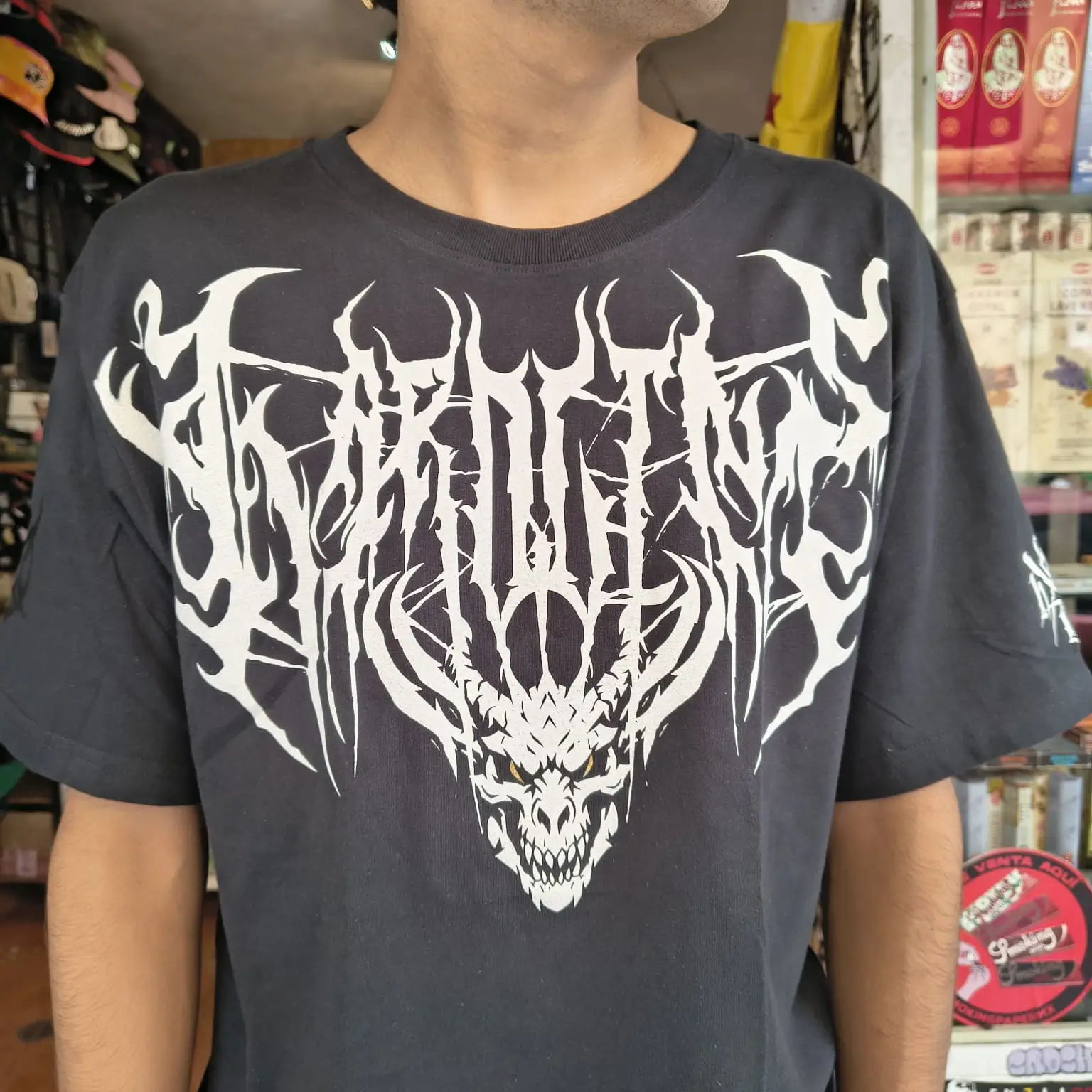 HARDLINE T SHIRT DEMONIO NEGRO - Image 2