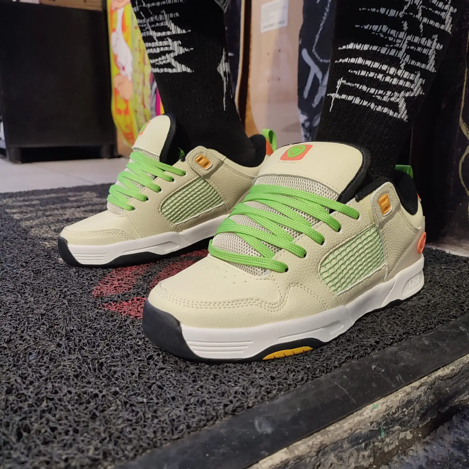 CIRCA TENIS TAVE TT WHITE SAND GREEN BLACK