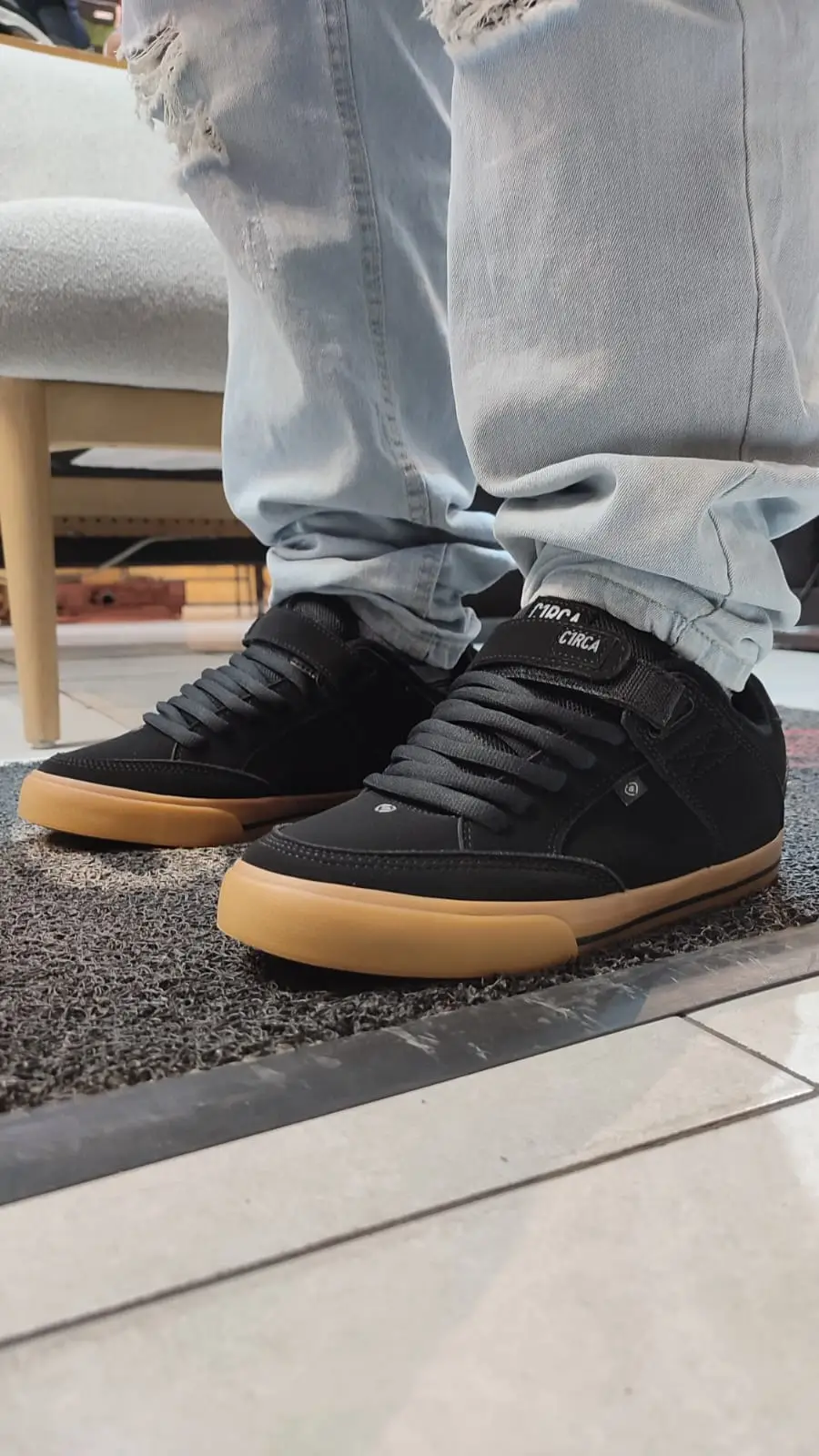 CIRCA TENIS 205 VULC BLACK GUM SYNTHETIC
