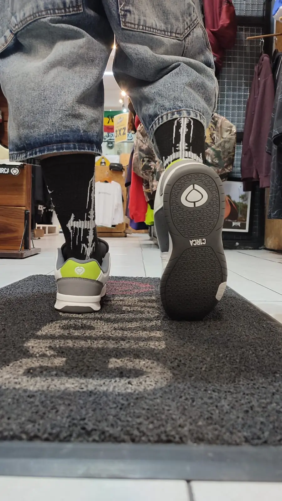 CIRCA TENIS 805 DARK GRAY WHITE LIME - Image 5