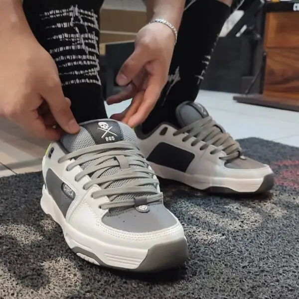 CIRCA TENIS 805 DARK GRAY WHITE LIME