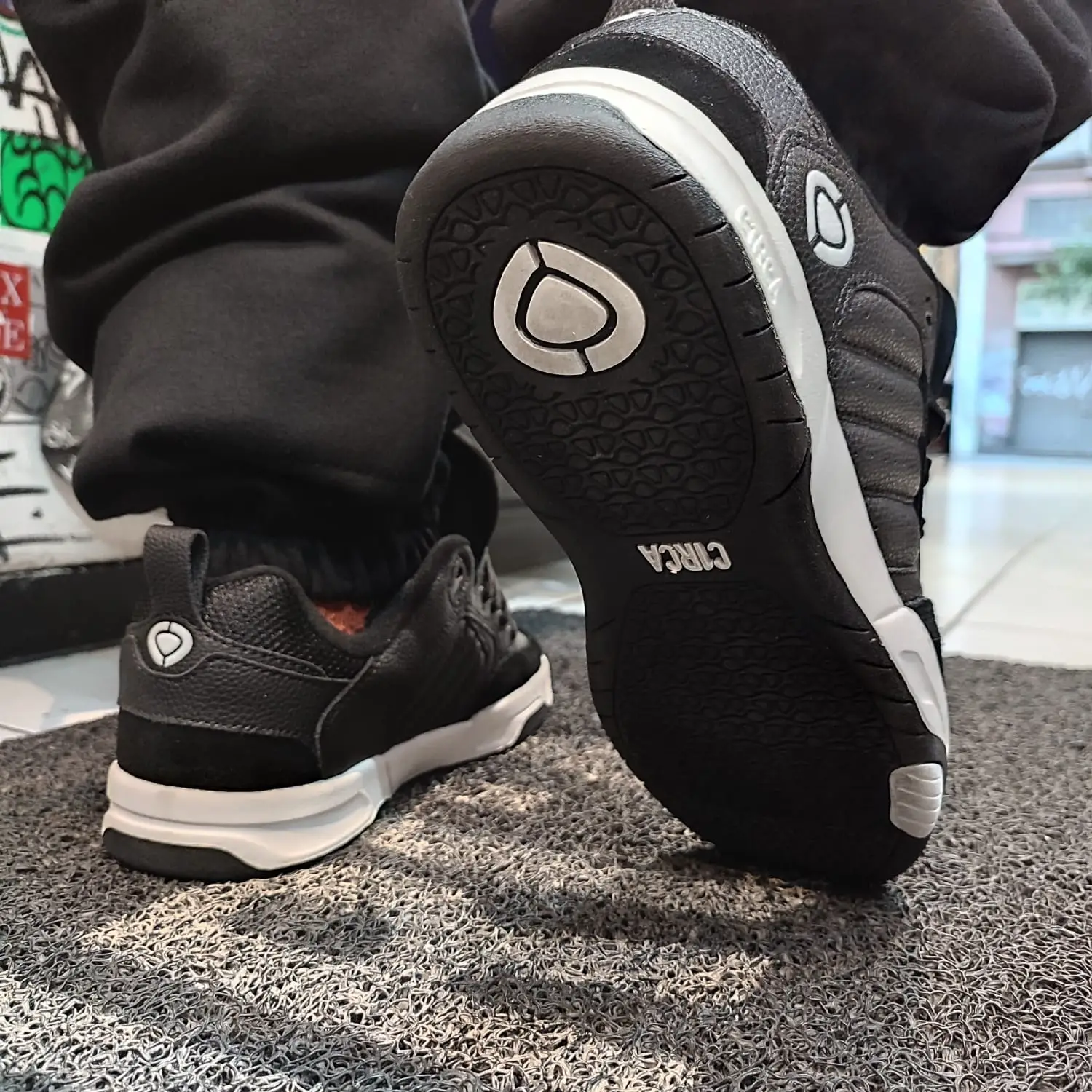 CIRCA TENIS CX201R BLACK BLACK WHITE - Image 4