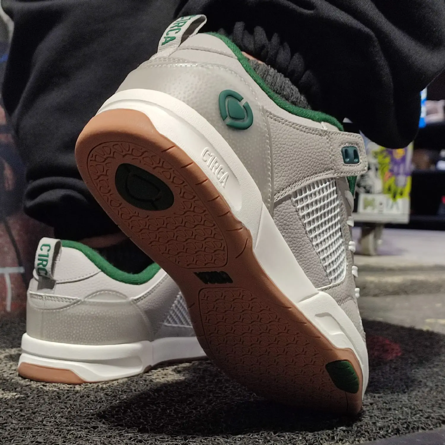CIRCA TENIS TAVE TT GREEN ASH WHITE - Image 3