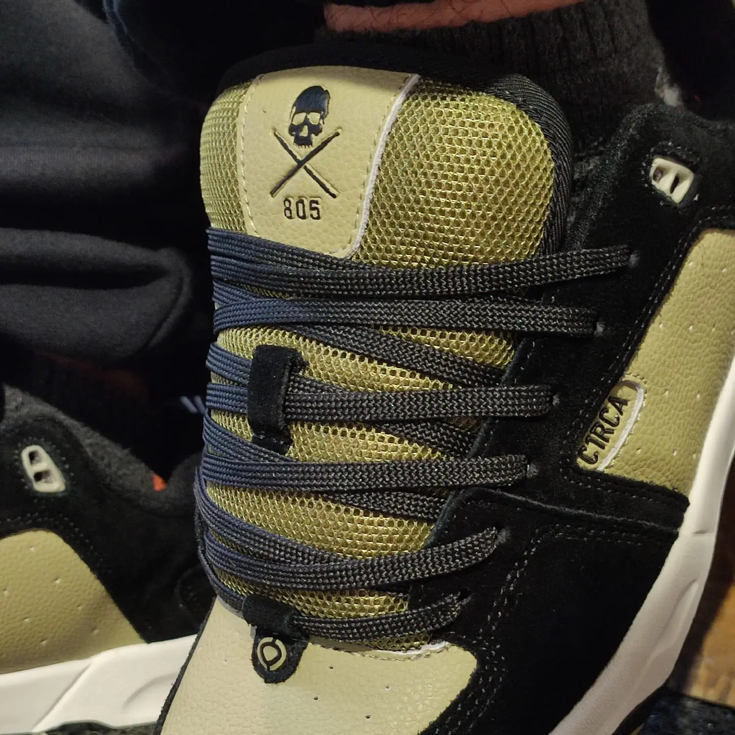 CIRCA TENIS 805 BLACK OLIVE GRAY WHITE - Image 3